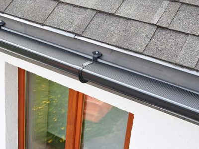 Completed Gutter Guard Installation
